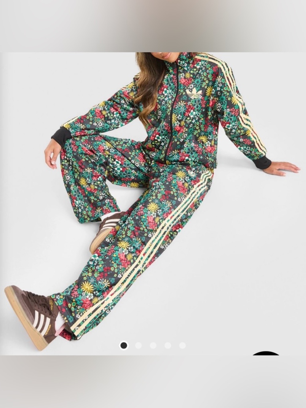 Adidas Originals x Liberty London NEW Track Suit Firebird Ornamental Print Sz.XS